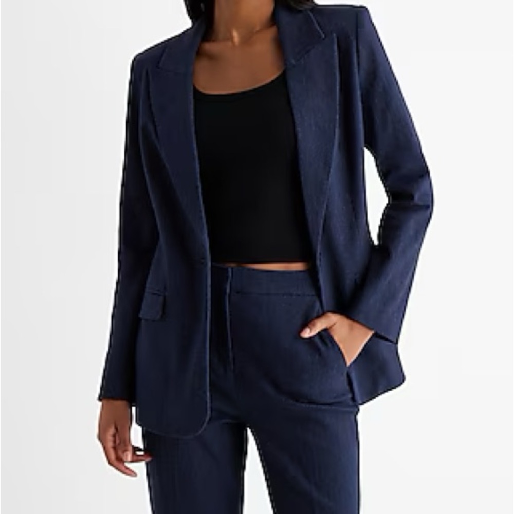 Express Dark Blue Women's Blazer